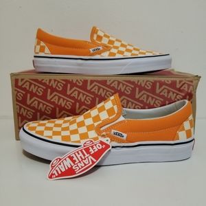 vans cheddar checkerboard